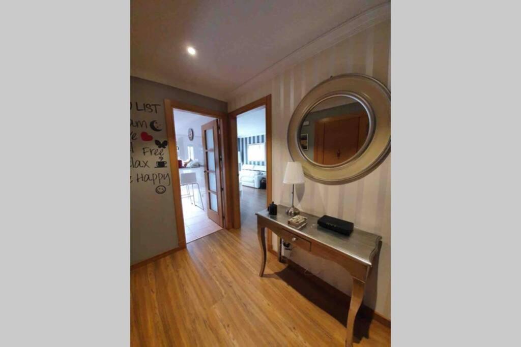 桑亨霍Apartamento Con Vistas Al Mar, Piscina Y Parking公寓 外观 照片