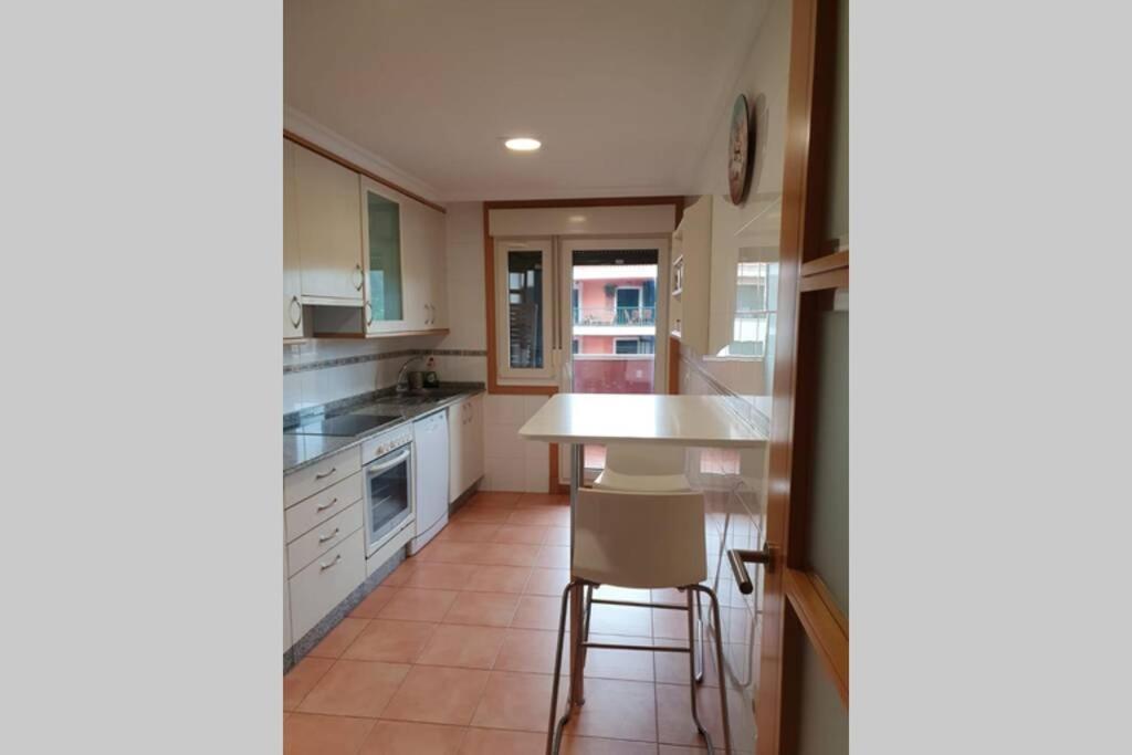 桑亨霍Apartamento Con Vistas Al Mar, Piscina Y Parking公寓 外观 照片