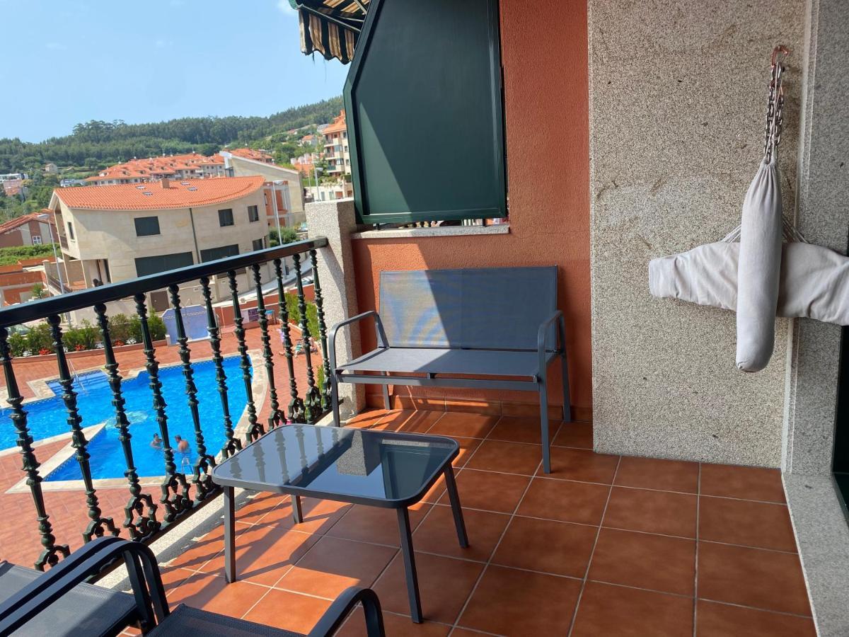 桑亨霍Apartamento Con Vistas Al Mar, Piscina Y Parking公寓 外观 照片