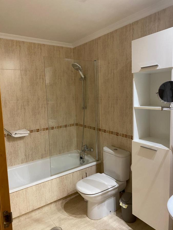 桑亨霍Apartamento Con Vistas Al Mar, Piscina Y Parking公寓 外观 照片